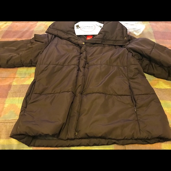 Olsen — Europe dark brown parka - Picture 1 of 3